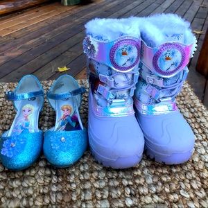 Set of Elsa Heels & Winter Boots